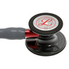 Fonendoscopio Littmann Cardiology IV 6183 Gris Smoke Rojo