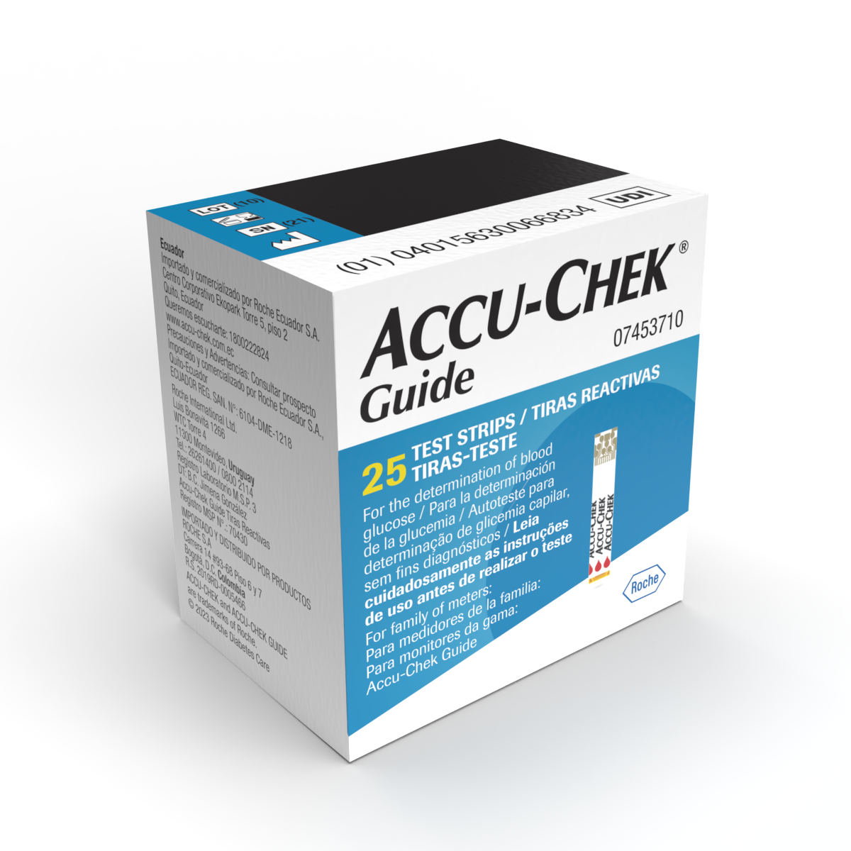 Tiras reactivas Accu-Chek® Guide 25 unidades