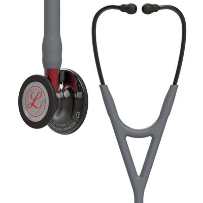 Fonendoscopio Littmann Cardiology IV 6183 Gris Smoke Rojo