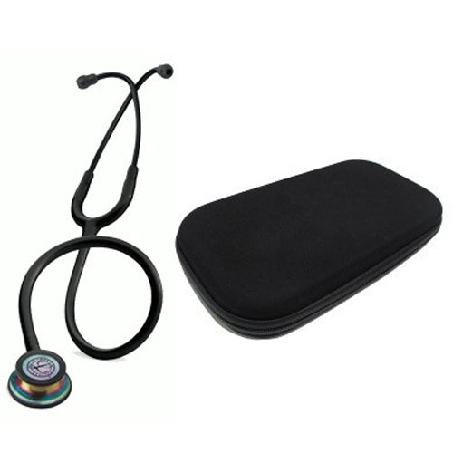 Littmann® Classic III Black Arcoiris 5870 + Estuche Negro - IVMedical