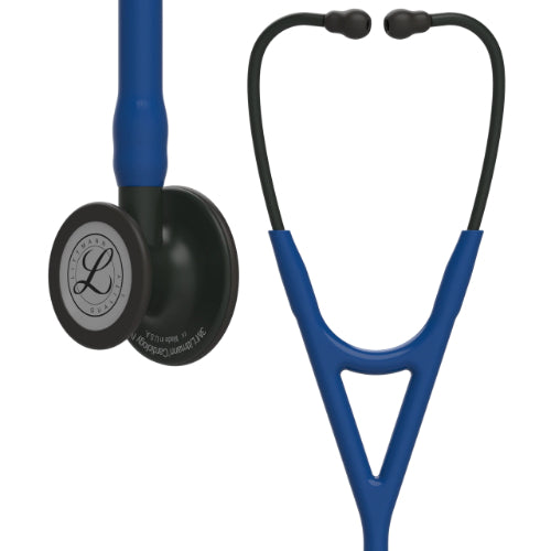 Fonendoscopio Littmann Cardiology IV Azul Marino Acabado Negro 6168 - IVMedical