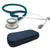 Fonendoscopio ADSCOPE-Lite  ADC® 619 Azul Caribe + Estuche Azul Marino - IVMedical